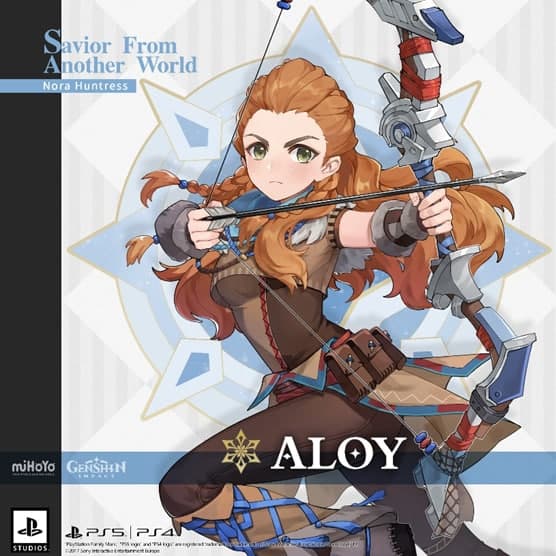 genshin impact Horizon Zero Dawn