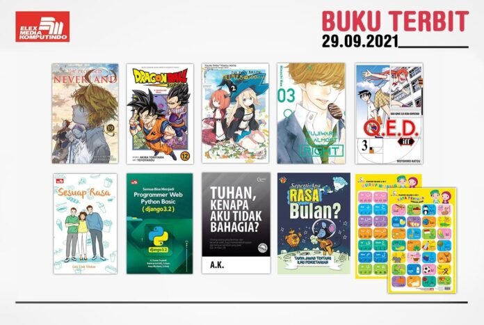 Jadwal Terbit Komik Tanggal 29 September 2021