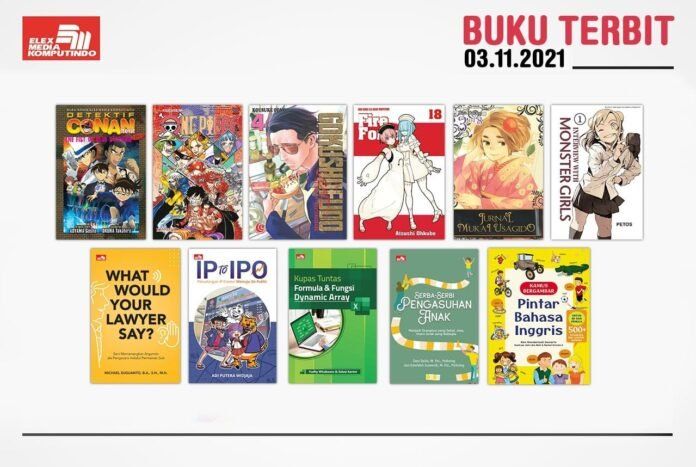 Jadwal Terbit Komik Tanggal 3 November 2021