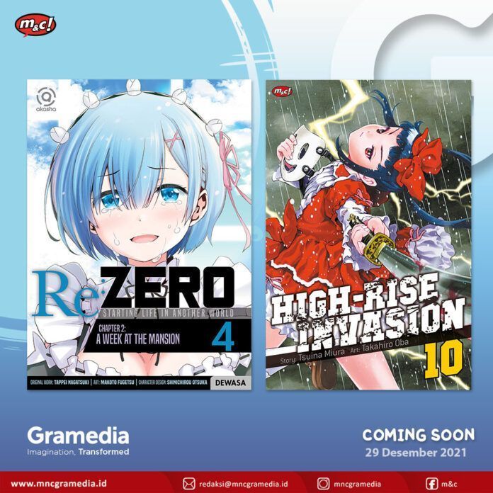 Jadwal Terbit Komik Tanggal 29 Desember 2021