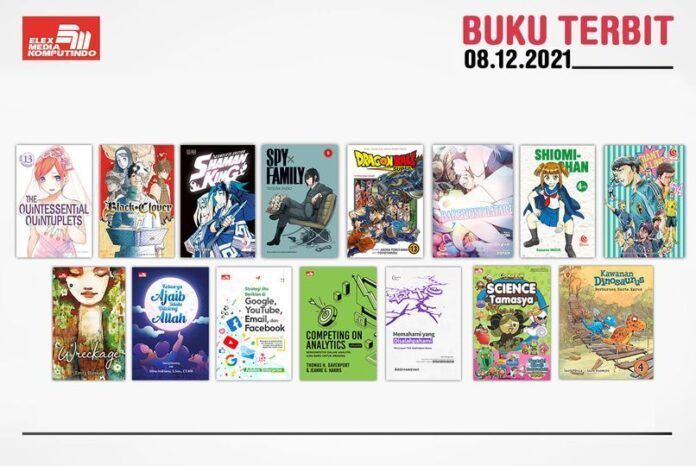 Jadwal Terbit Komik Tanggal 8 Desember 2021