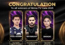 Sambutlah Para Pemenang Penghargaan NIMO TV GALA 2021!