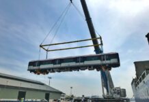 Kereta Baru MRT Singapura Untuk Lin East-West dan North-South Tiba