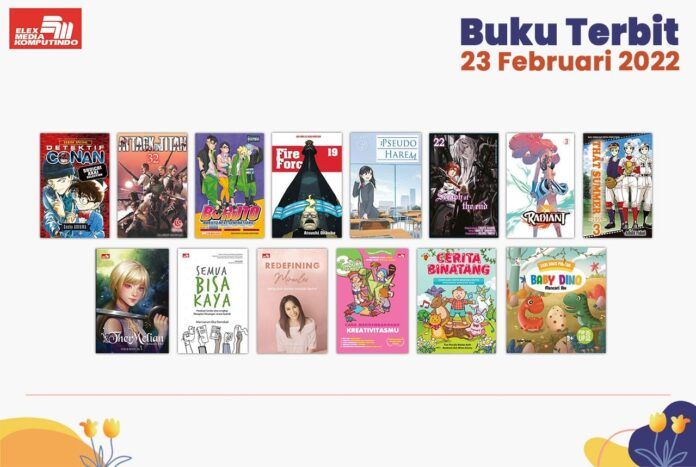 Jadwal Terbit Komik Tanggal 23 Februari 2022