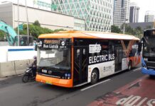 Bus Listrik Transjakarta Dari Mayasari Bakti Mulai Beroperasi
