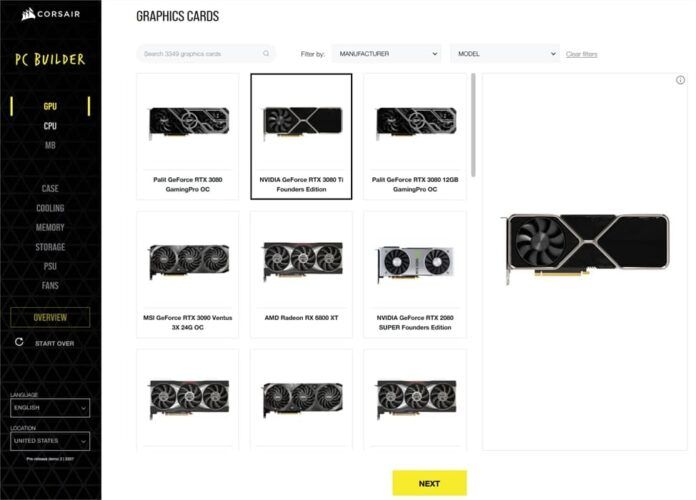 CORSAIR PC Builder