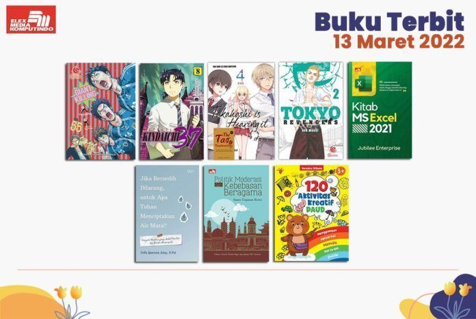 Jadwal Terbit Komik Tanggal 13 April 2022