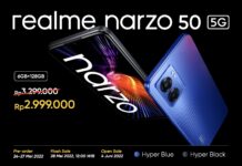 Unleash The Mighty Power, realme narzo 50 5G, realme 9i, realme Smart TV Stick dan realme Buds Q2s Siap Berikan Pengalaman Gaming & Hiburan Paling Powerful di Kelasnya