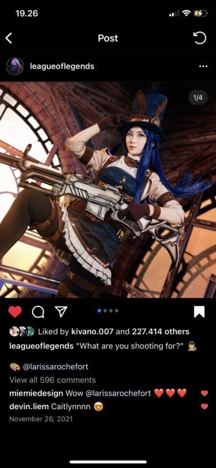 Larissa Rochefort, Cosplayer Indonesia yang menjadi Finalis di Esports ...