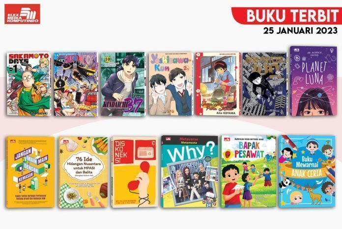 Jadwal Terbit Komik Tanggal 25 Januari 2023