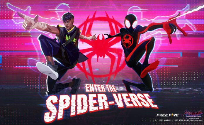 free fire spider-man