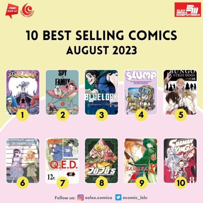 best seller elex media agustus 2023