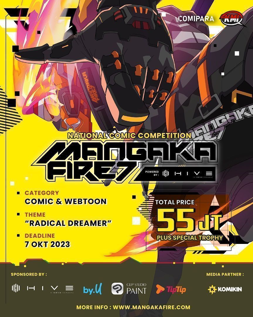 mangaka fire 7 kmi