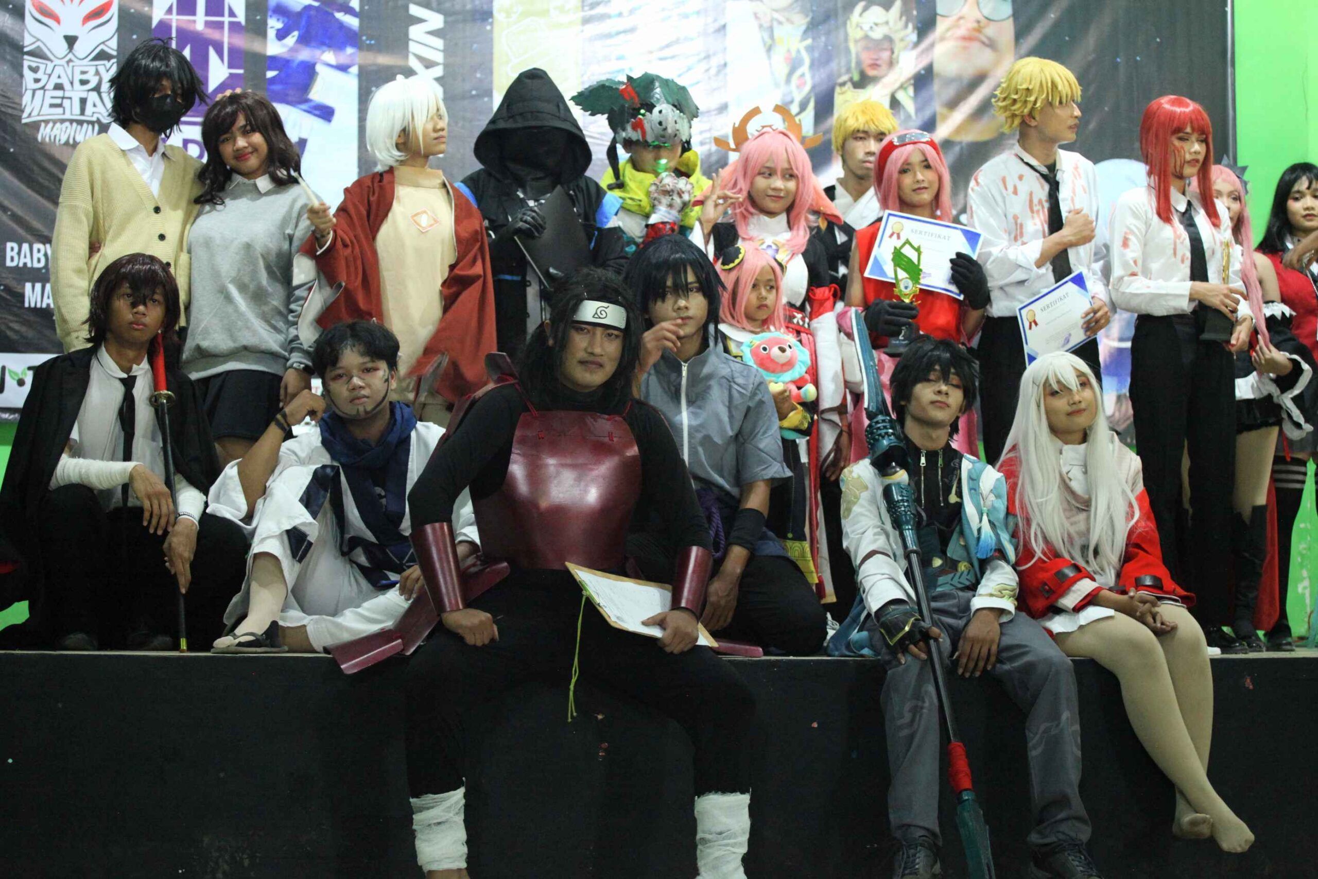Lomba Coswalk di Event ANIME FESTIVAL NGANJUK