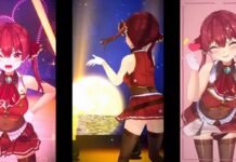 Houshou Marine Kolaborasi dengan Aplikasi VARK SHORTS