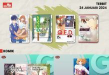 Jadwal Terbit Komik Tanggal 24 Januari 2024