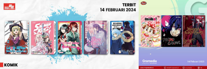 Jadwal Terbit Komik Tanggal 14 Februari 2024
