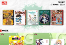 Jadwal Terbit Komik Tanggal 13 Maret 2024