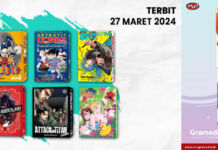 Jadwal Terbit Komik Tanggal 27 Maret 2024