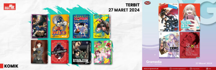 Jadwal Terbit Komik Tanggal 27 Maret 2024