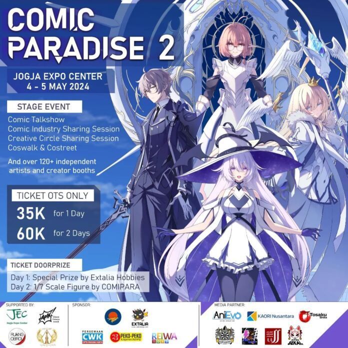 comic paradise comipara 2 jogja