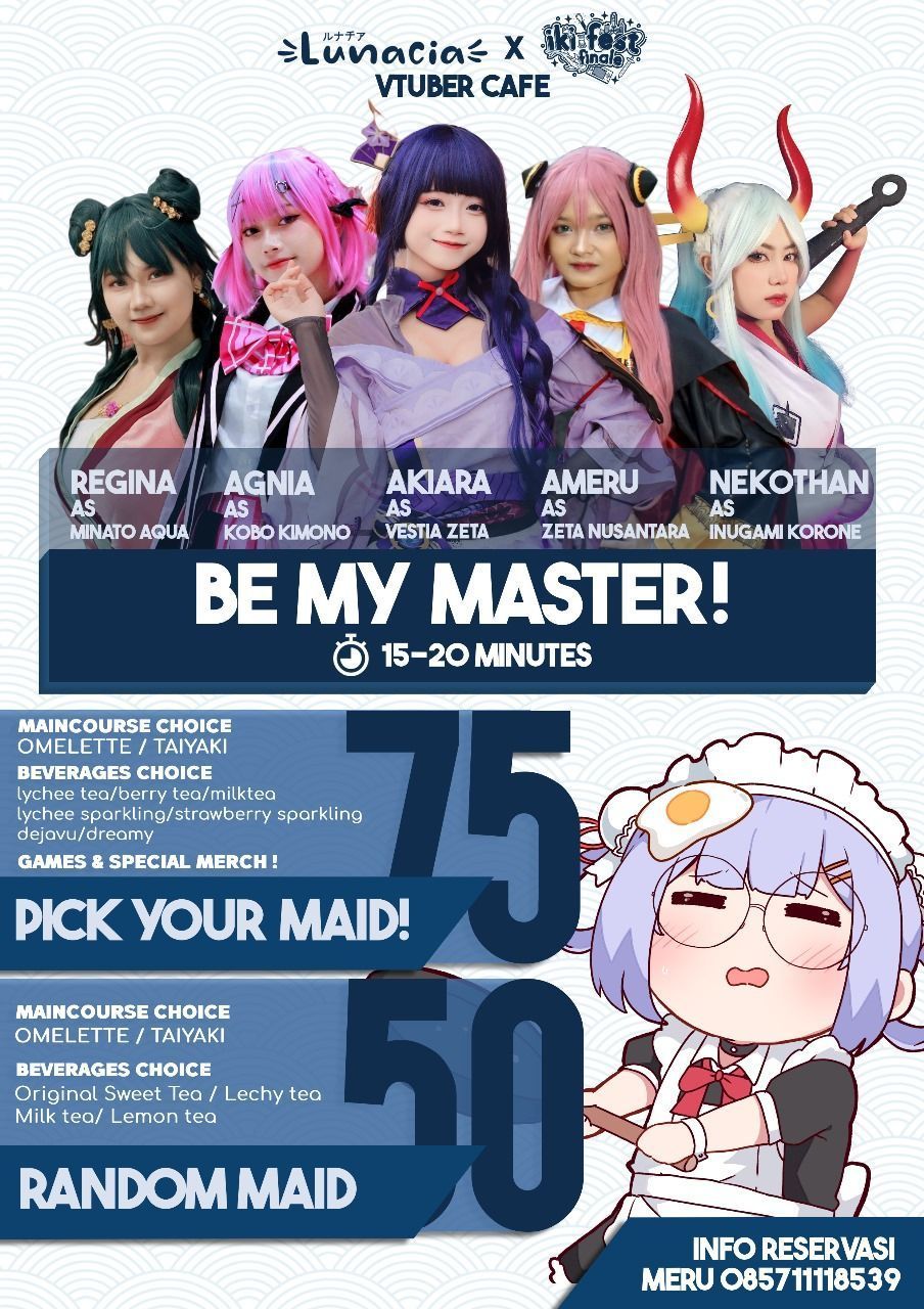 Maid Cafe Lunacia x IKI Fest