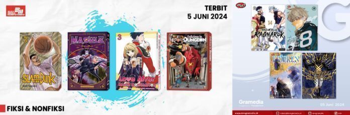 Jadwal Terbit Komik Tanggal 5 Juni 2024