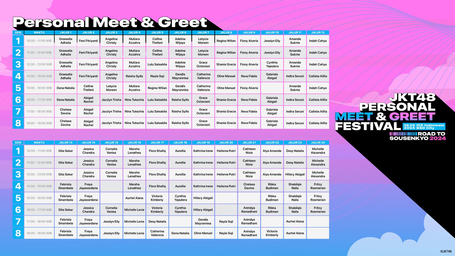 Timetable Meet & Greet