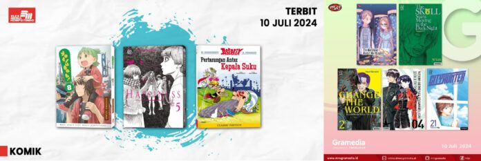 Jadwal Terbit Komik Tanggal 10 Juli 2024