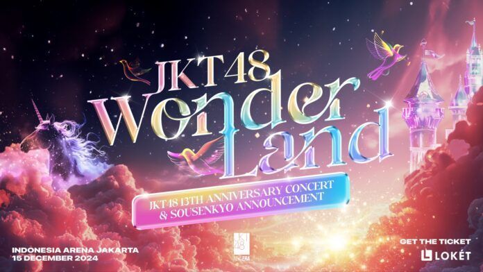 Tket konser Wonderland, JKT48 13th anniversary concert