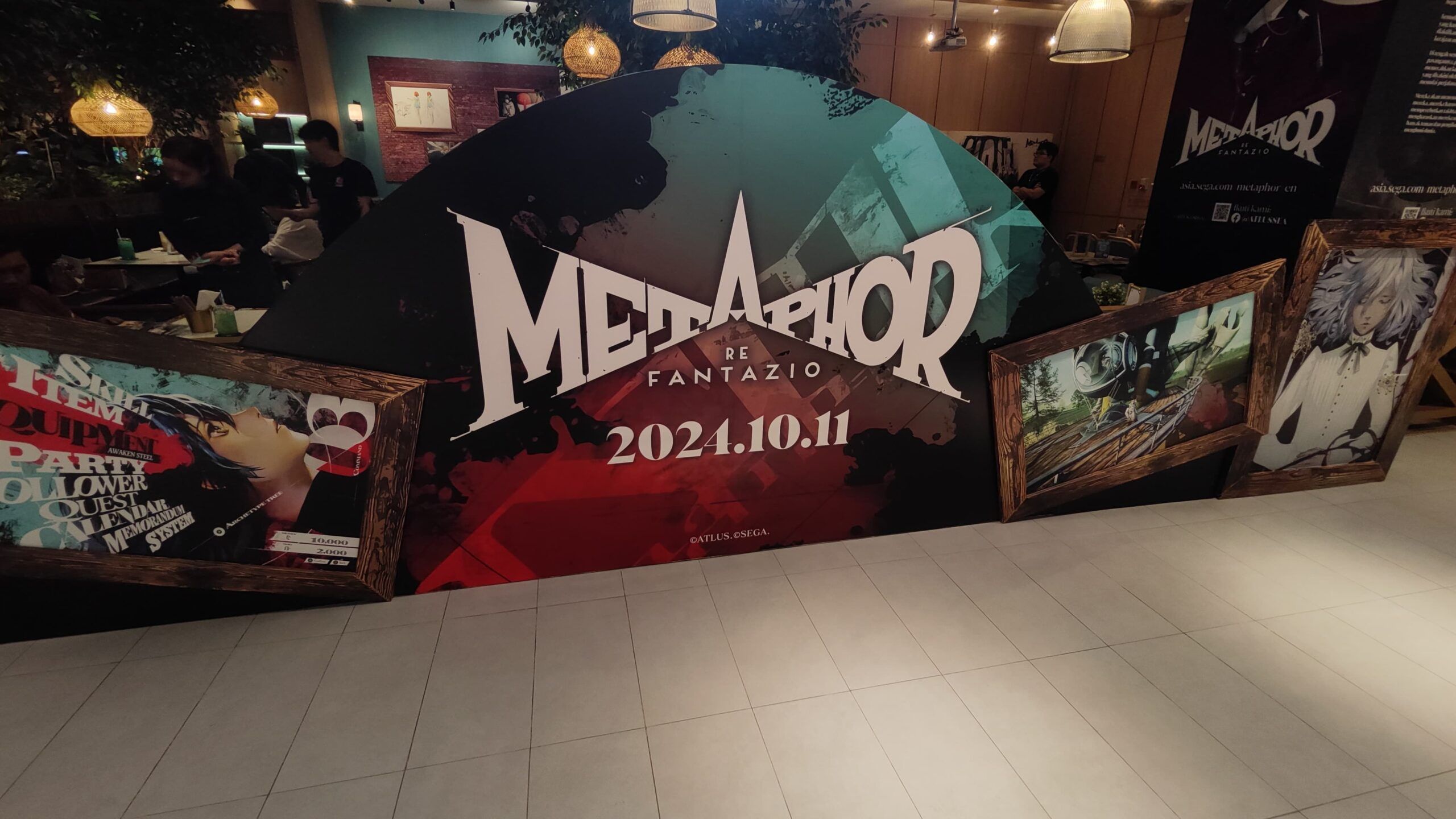 Kolaborasi Kafe Metaphor: ReFantazio di Milou farm house, Grand Indonesia