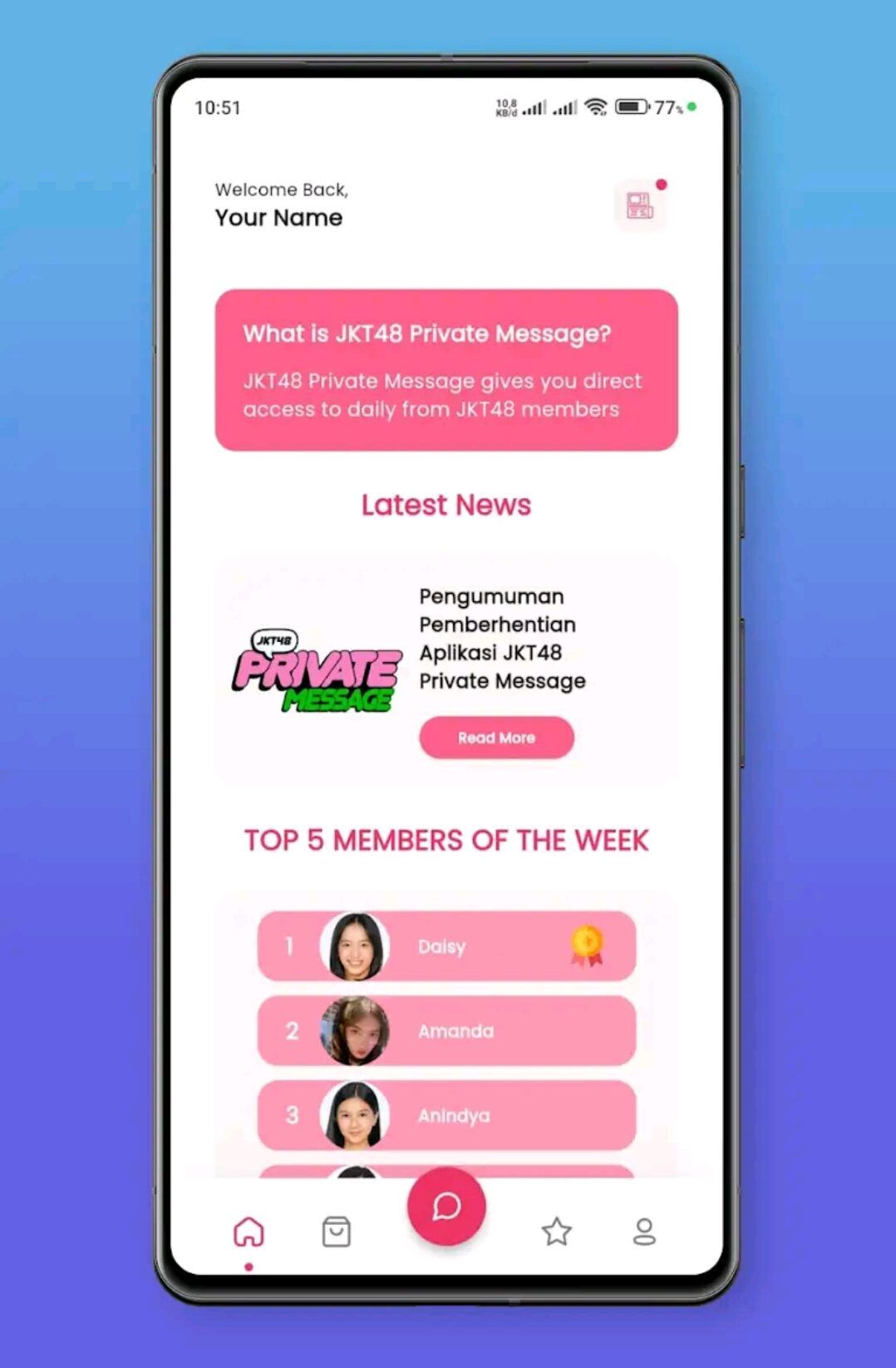 home page JKT48 PM