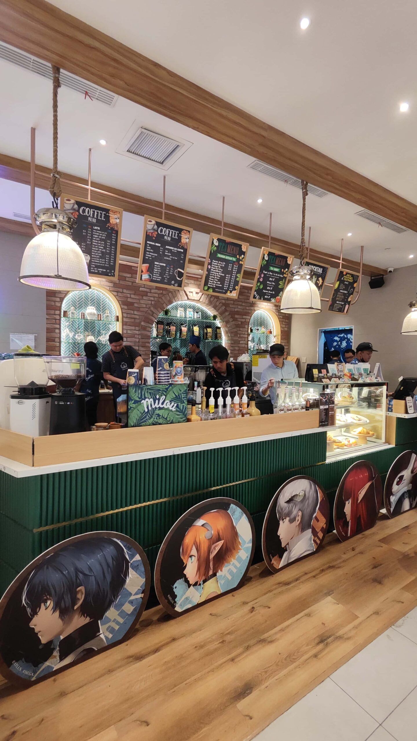 Stall kafe Metaphor: ReFantazio yang menarik