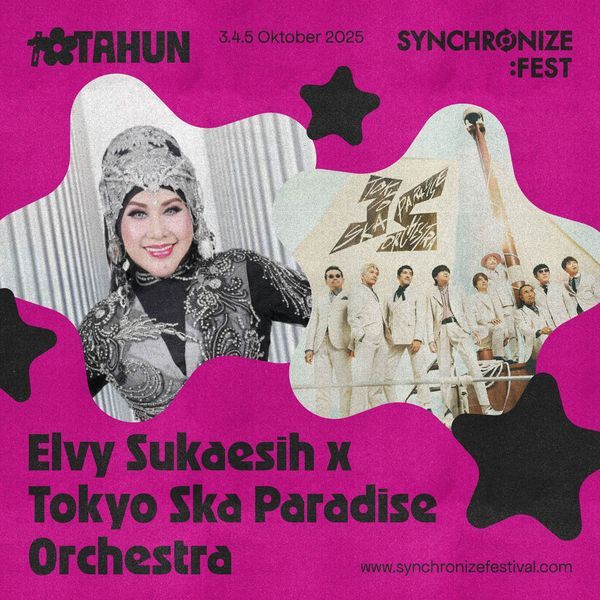 Tokyo Ska Paradise Orchestra Elvy Sukaesih Synchronize Fest