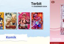 Jadwal Terbit Komik Tanggal 11 Desember 2024