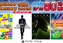 SEGA Publisher Sale - January 2025