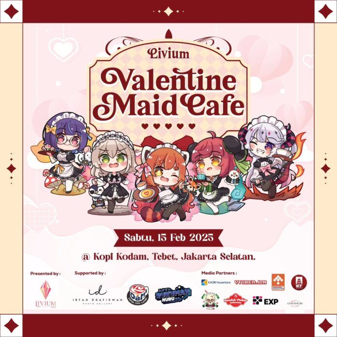 project livium valentine maid cafe