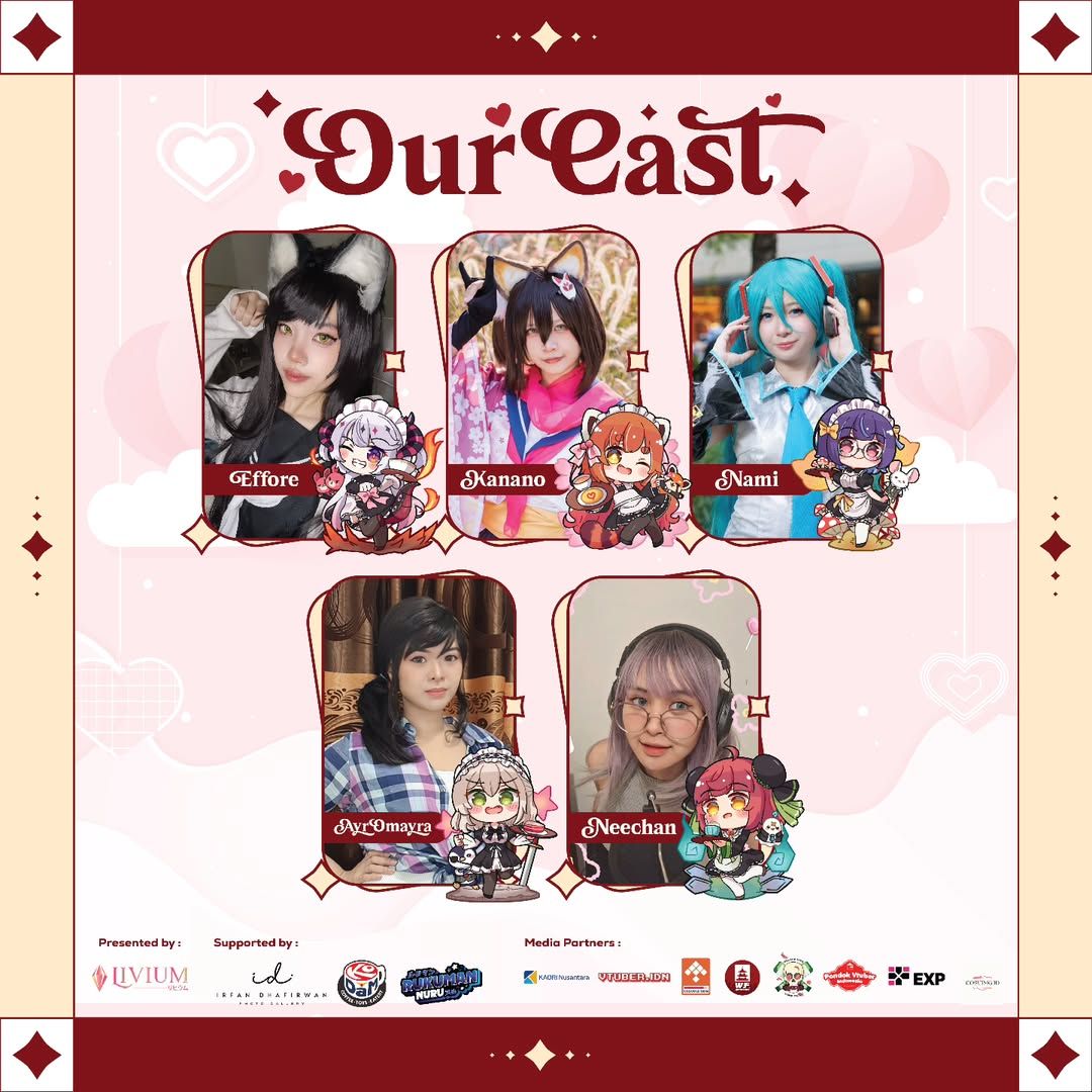 project livium valentine maid cafe