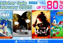SEGA Publisher Sale - February 2025