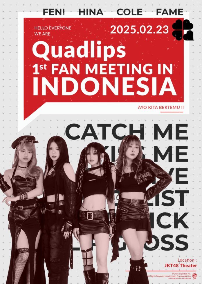 quadlips fan meeting indonesia AKB48 JKT48