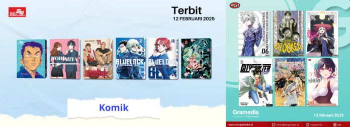 Jadwal Terbit Komik Tanggal 12 Februari 2025