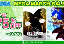 SEGA Mega March Sale 2025