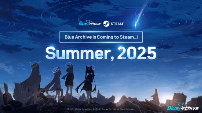 blue archive PC Steam
