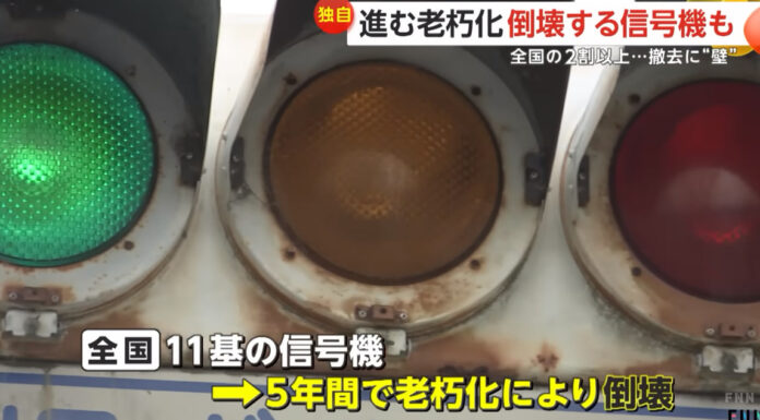 Lampu Lalu Lintas di Jepang