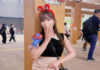 cosplayer pamer celana