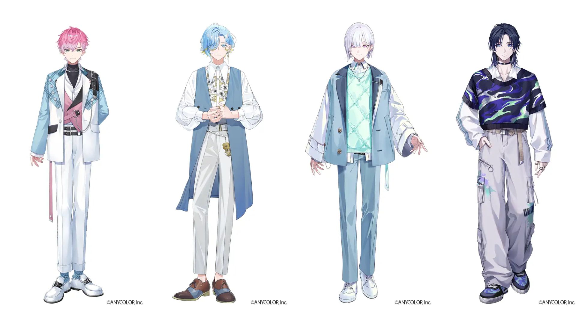 Kiri Ke Kanan, Sumeragi Reo, Shinomiya Yuno, Shirose Isumi, Hanakago Tsubasa.