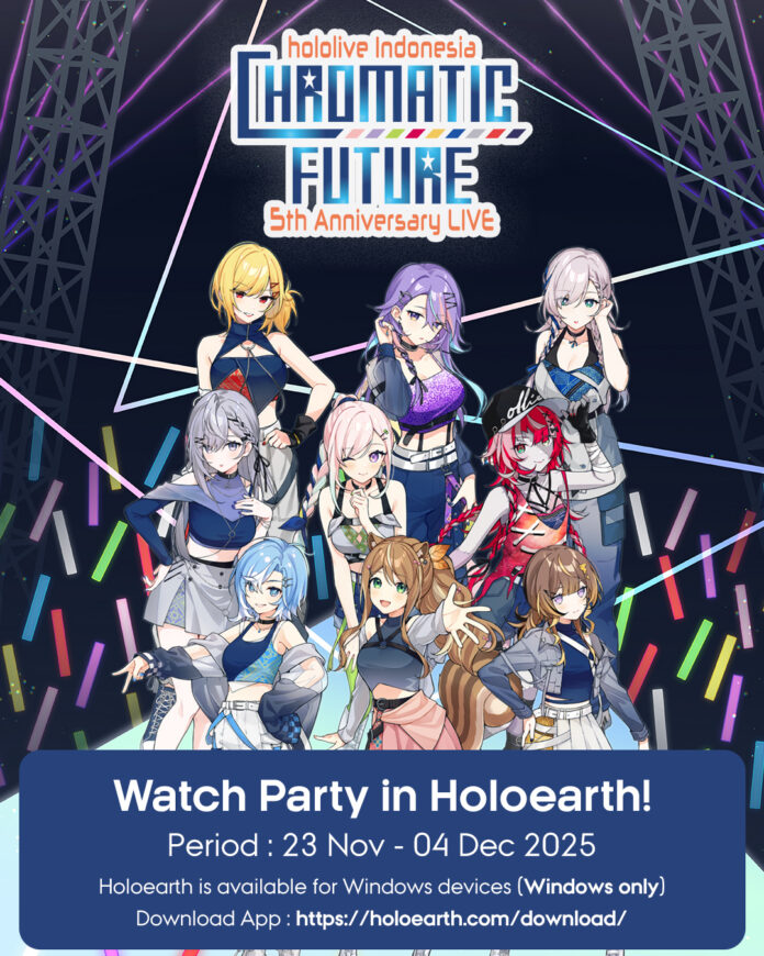 Holoearth Hadirkan Watch Party HoloID 5th Anniversary