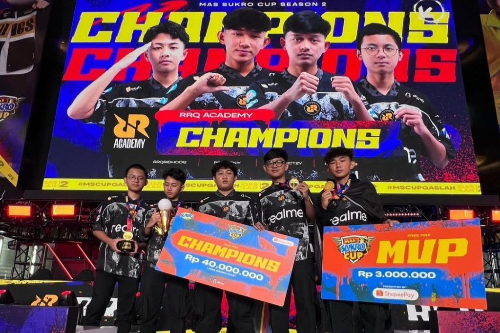 RRQ Academy juara Mas Sukro Cup