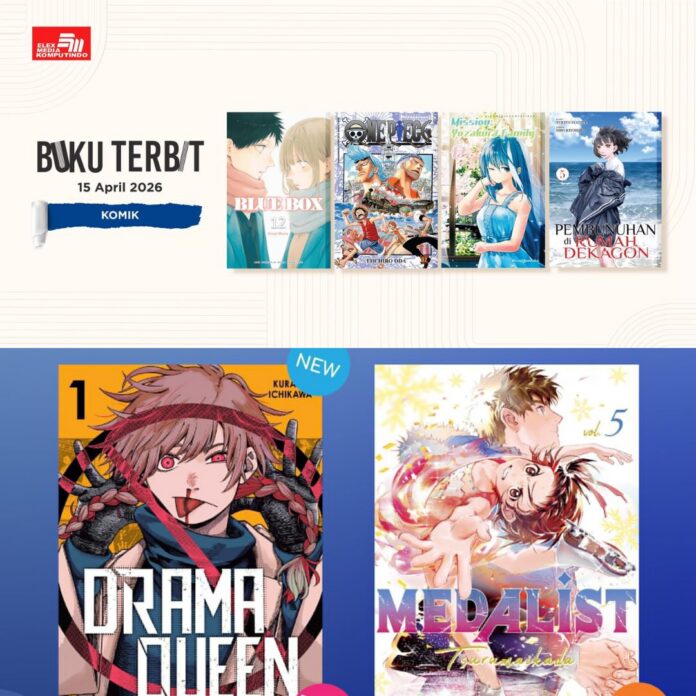 Jadwal Terbit Komik Tanggal 15 April 2026
