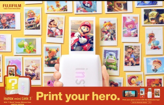 InstaxMiniLinkxMarioBros_banner Cover Instax Mini Link x Super Mario Bros
